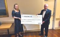 Image 1 for Freemasons donate $6,000 to Fragile X