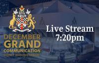 Image 1 for Live Stream: December Grand Communication